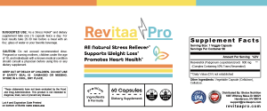 Revitaa Pro ingredients